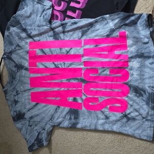 Anti social social club tiedye tshirt